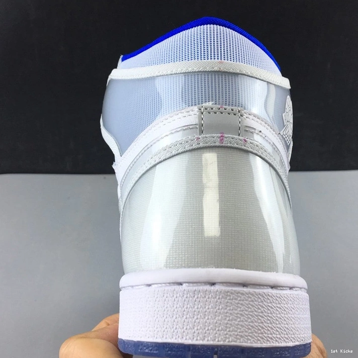White Racer  High Jordan Retro CK6637-104 1 Blue Zoom 0503